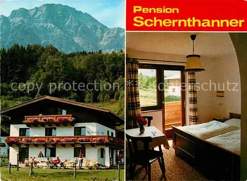 Leogang Pension Schernthanner Fremdenzimmer Alpenblick Kat. Leogang