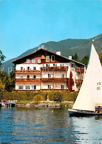 St Wolfgang Wolfgangsee Haus Dr Leifer Segelboot Kat. St. Wolfgang im Salzkammergut