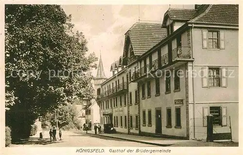 Koenigsfeld Schwarzwald Gasthof der Bruedergemeinde Kat. Koenigsfeld im Schwarzwald