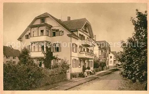 Koenigsfeld Schwarzwald Hotel Pension Wagner Kat. Koenigsfeld im Schwarzwald