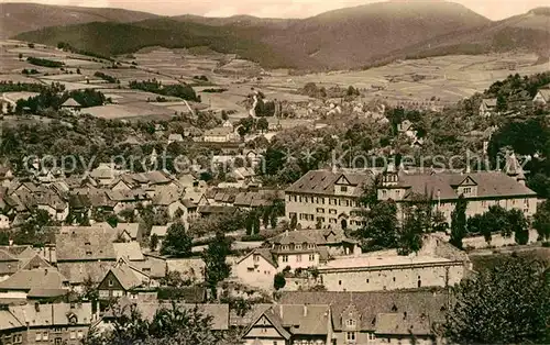 Schmalkalden Panorama Blick zum Schloss Kat. Schmalkalden