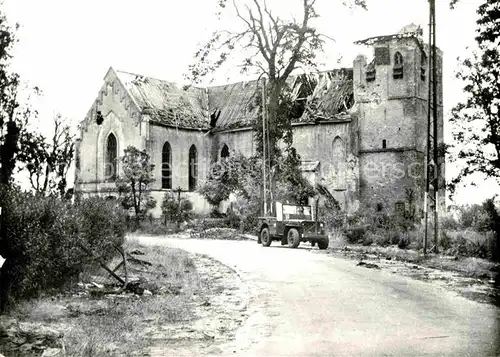 AK / Ansichtskarte Oosterbeek Verwoest Oosterbeek September 1944 Ned Herv Kerk Repro Kat. Arnhem