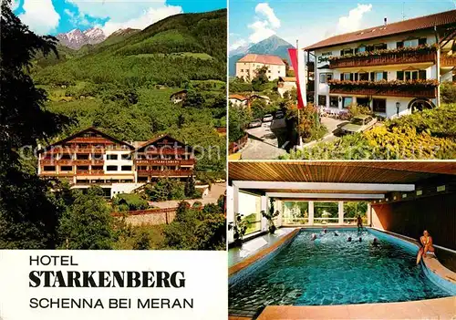 AK / Ansichtskarte Schenna Meran Hotel Starkenberg Kat. Italien