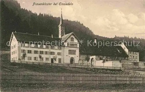 AK / Ansichtskarte Einsiedeln SZ Frauenkloster Kat. Einsiedeln