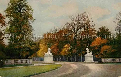 AK / Ansichtskarte Verlag Photochromie Nr. 2582 Serie 133 Dresden Grosser Garten im Herbst  Kat. Verlage