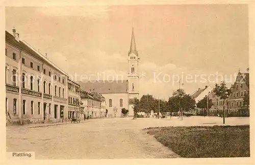 AK / Ansichtskarte Plattling Isar Bayern Kirche Kat. Plattling