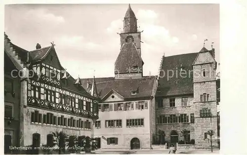 AK / Ansichtskarte ueberlingen Bodensee Marktplatz Kat. ueberlingen