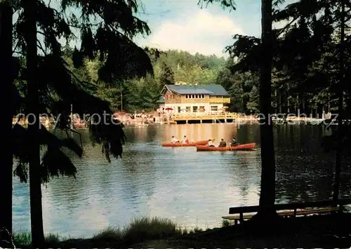 AK / Ansichtskarte Fichtelgebirge Fichtelsee Kat. 