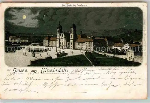 AK / Ansichtskarte Einsiedeln SZ Kloster Kirche Kat. Einsiedeln