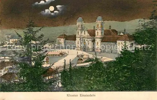 AK / Ansichtskarte Einsiedeln SZ Kloster  Kat. Einsiedeln