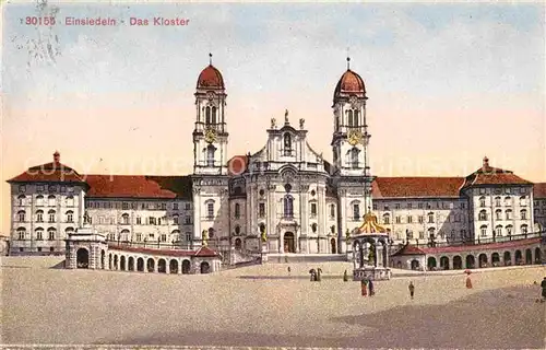 AK / Ansichtskarte Einsiedeln SZ Kloster  Kat. Einsiedeln