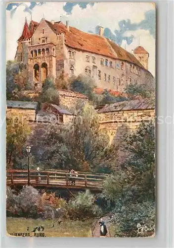 AK / Ansichtskarte Verlag Tucks Oilette Nr. 612 B Nuernberg Burg Charles E. Flower  Kat. Verlage