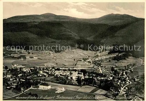 AK / Ansichtskarte Bodenmais Gasthof zum Hofwirt Fliegeraufnahme Kat. Bodenmais