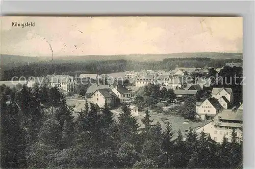 AK / Ansichtskarte Koenigsfeld Schwarzwald Panorama Kat. Koenigsfeld im Schwarzwald