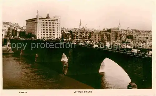 AK / Ansichtskarte London Panorama London Bridge Kat. City of London