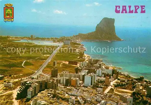 AK / Ansichtskarte Calpe Fliegeraufnahme  Kat. Alicante