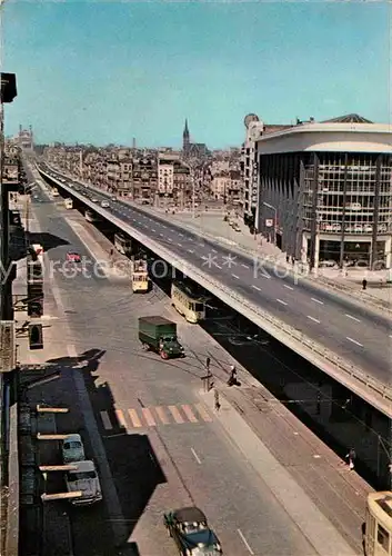 AK / Ansichtskarte Bruxelles Bruessel Viaduc Place Sainctelette  Kat. 