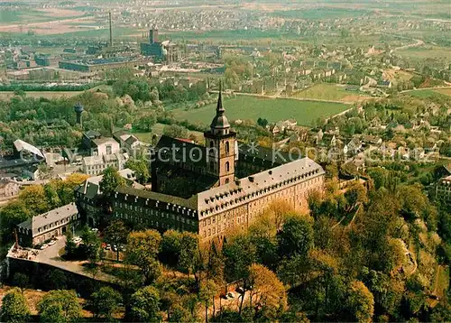 AK / Ansichtskarte Siegburg Fliegeraufnahme Benediktinerabtei St Michael Kat. Siegburg