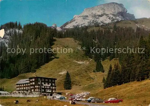 AK / Ansichtskarte Riezlern Kleinwalsertal Vorarlberg Sporthotel Auenhuette  Kat. Mittelberg