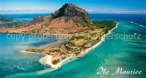 AK / Ansichtskarte Mauritius Luftaufnahme Kat. Mauritius