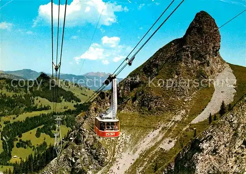 AK / Ansichtskarte Seilbahn Soerenberg Brienzer Rothorn  Kat. Bahnen