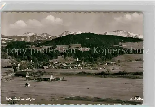 AK / Ansichtskarte Roethenbach Allgaeu Panorama  Kat. Roethenbach (Allgaeu)