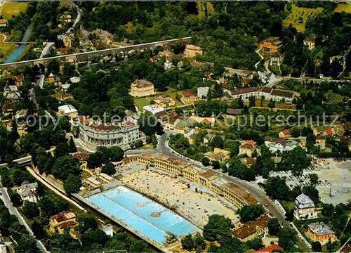 AK / Ansichtskarte Baden Wien Fliegeraufnahme Thermalbad Kat. Baden