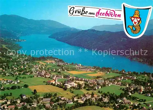 AK / Ansichtskarte Seeboden Kaernten Fliegeraufnahme Kat. Seeboden Millstaettersee