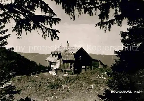 AK / Ansichtskarte Goestling Ybbs Hochkar Schutzhaus Berghaus Ybbstaler Alpen Kat. Goestling an der Ybbs