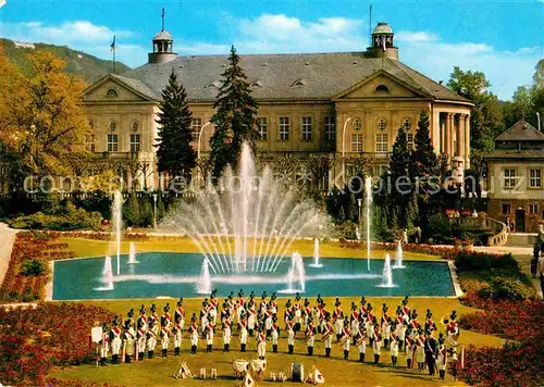 AK / Ansichtskarte Bad Kissingen Jugendmusikkorps Wasserspiele Kurhaus Kat. Bad Kissingen