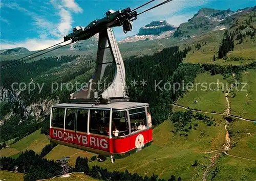 AK / Ansichtskarte Seilbahn Weglosen Seebli Hoch Ybrig  Kat. Bahnen