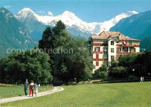 AK / Ansichtskarte Wilderswil Hotel Berghof Bocciabahn  Kat. Wilderswil