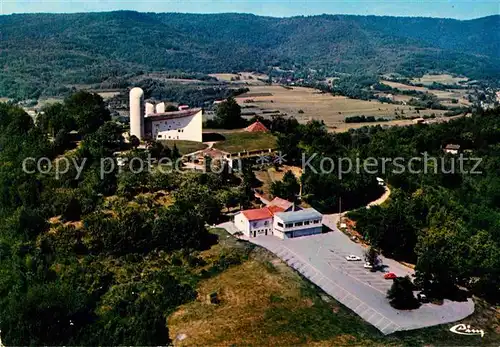 AK / Ansichtskarte Ronchamp Haute Saone Fliegeraufnahme Chapelle de Notre Dame du Haut Kat. Ronchamp