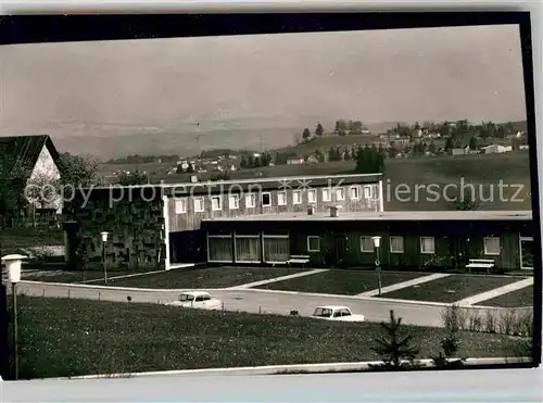 AK / Ansichtskarte Scheidegg Allgaeu Hotel Hochgartblick Kat. Scheidegg