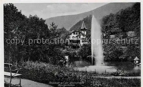 AK / Ansichtskarte Neustadt Weinstrasse Koenigsmuehle Kat. Neustadt an der Weinstr.