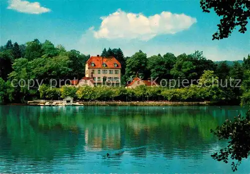 AK / Ansichtskarte Bad Nauheim Teichhaus Kat. Bad Nauheim