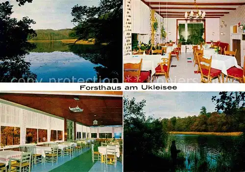 AK / Ansichtskarte Eutin Forsthaus am Ukleisee Kat. Eutin