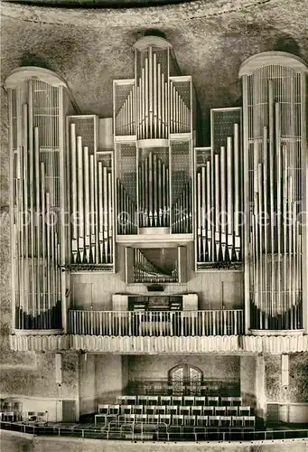 AK / Ansichtskarte Dresden Kreuzkirche innen Orgel 1963 Kat. Dresden Elbe