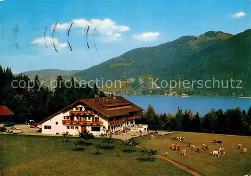 AK / Ansichtskarte Bad Wiessee Tegernsee Berggasthof Sonnenbichl