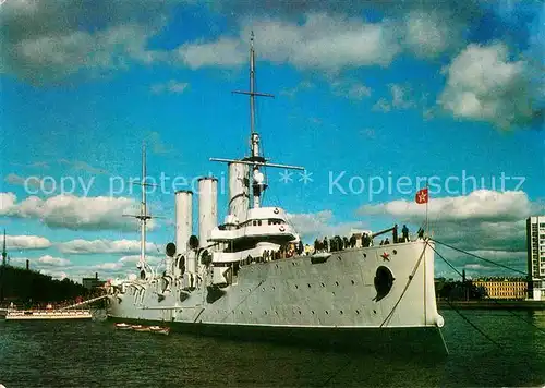 AK / Ansichtskarte Marine Cruiser Aurora Leningrad  Kat. Schiffe