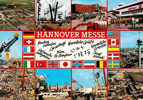 AK / Ansichtskarte Ausstellung Hannover Messe Ansichten  Kat. Expositions