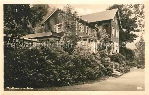 AK / Ansichtskarte Mittweida Waldhaus Lauenhain Kat. Mittweida