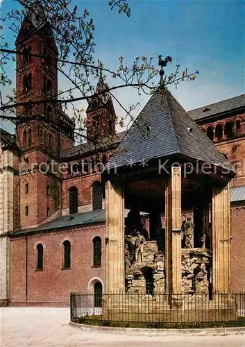 AK / Ansichtskarte Speyer Rhein oelberg Dom Kat. Speyer