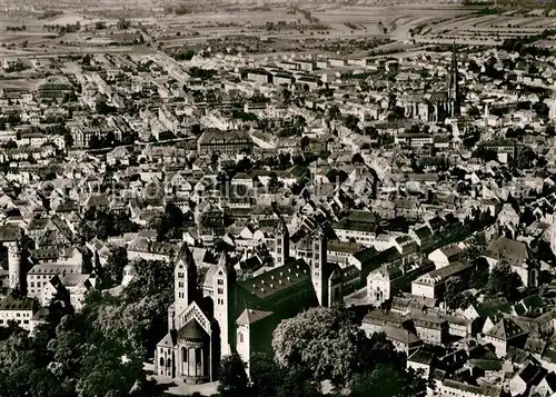 AK / Ansichtskarte Speyer Rhein Dom Fliegeraufnahme Kat. Speyer