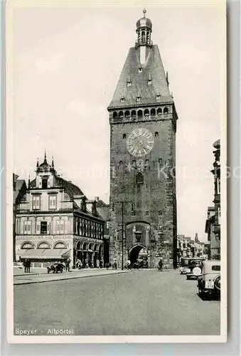 AK / Ansichtskarte Speyer Rhein Altpoertel Kat. Speyer