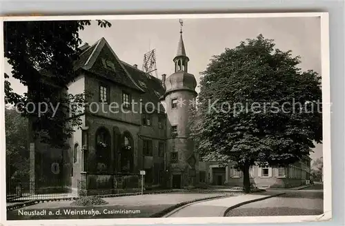 AK / Ansichtskarte Neustadt Weinstrasse Casimirianum Kat. Neustadt an der Weinstr.