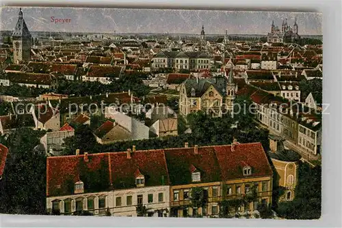 AK / Ansichtskarte Speyer Rhein Panorama  Kat. Speyer