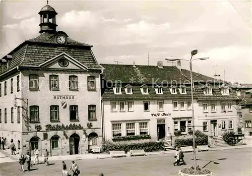 AK / Ansichtskarte Bad Salzungen Markt Rathaus  Kat. Bad Salzungen