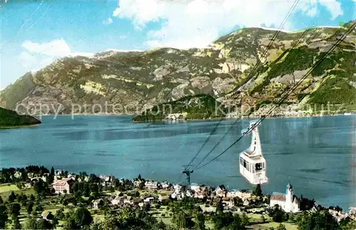 AK / Ansichtskarte Beckenried mit Luftseilbahn Kiewenalp Kat. Beckenried