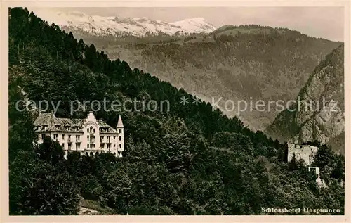 AK / Ansichtskarte Wilderswil Schlosshotel Unspunnen Alpen Kat. Wilderswil